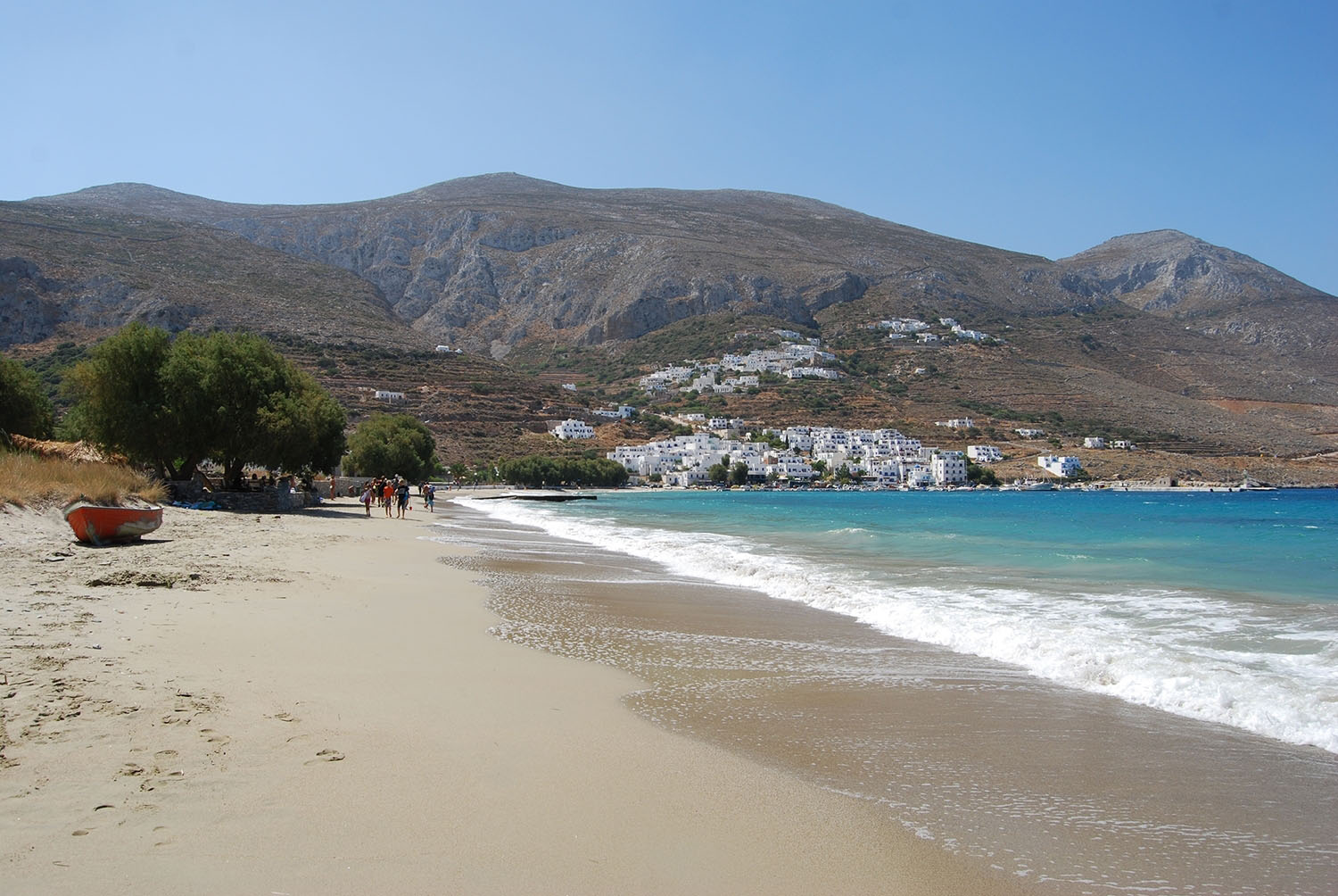 Aegiali Sandy Beach Amorgos